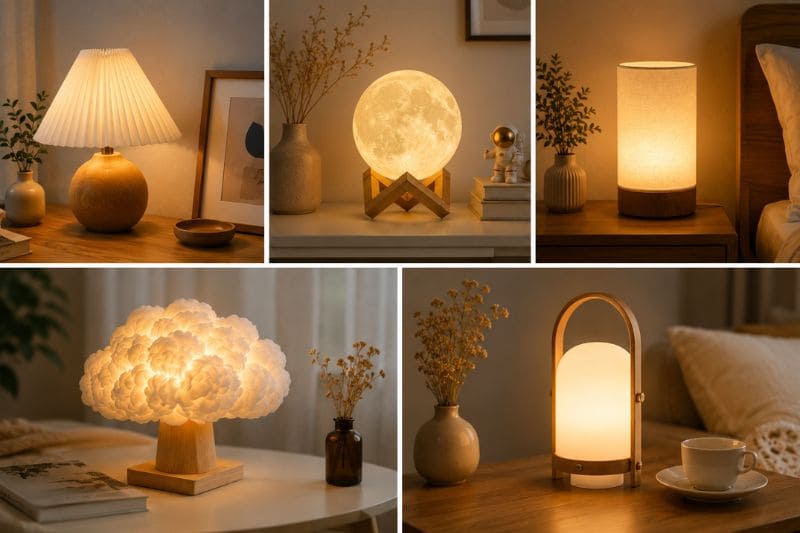 Điều gì tạo nên một mẫu đèn ngủ decor đẹp?